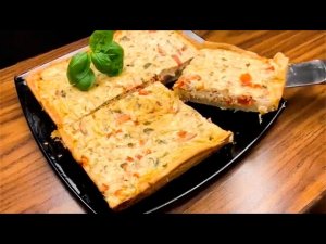 Киш с тунцом и помидорами. Вкуснейший рецепт Французской кухни! Готовим вместе! Вот это Кухня!