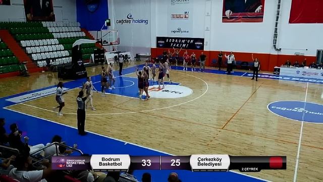 Bodrum Basketbol - Çerkezköy Belediyesi TKBL 9.Hafta смотреть онлайн