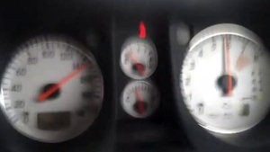 Mitsubishi Airtrek Turbo разгон до 100км/ч на ГБО