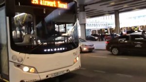 АВТОБУС ? НА МАРШРУТЕ 39—СТ. МЕТРО ? МОСКОВСКАЯ—АЭРОПОРТ ПУЛКОВО-1.