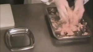 Приготовление рыбной котлетной массы