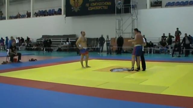 Аслан Алимжанов 2 бой Чемпионат ФСИН России по комплексному единоборству г. Звенигород - 2014 г.