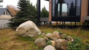 Дом из СИП панелей. Отделка фасада планкеном