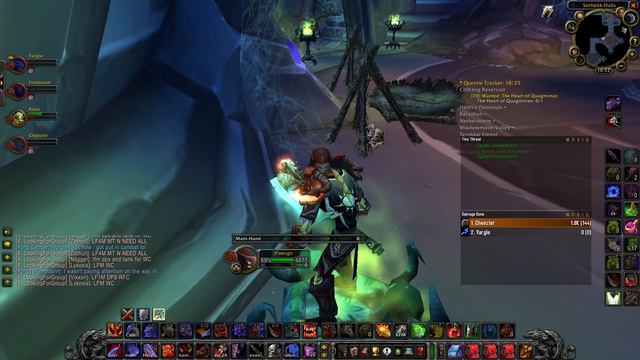 WoW TBC Classic arms warrior pve Heroic Sethekk Halls 7 смотреть онлайн