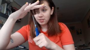 Карантинные будни | Обрезала чёлку по видео ?