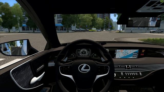 City Car Driving - Lexus LS 500 V8 2018 | + Download [LINK] | 1080p & G27 смотреть онлайн