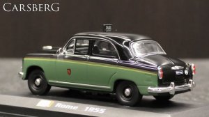 199. Fiat 1400 - Rome 1955 - Taxis Amercom 1/43