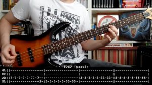 MOTÖRHEAD - Rock 'n' roll 🎸 (bass cover w/ Tabs & lyrics)