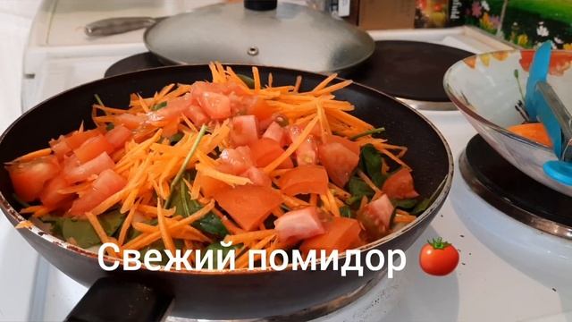 Филе горбуши с овощами и гречкой. Сытный, вкусный, полезный рецепт #рецепты #домашняякухня