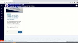 HOW TO REGISTER on DEPED VIRTUAL IN-SERVICE TRAINING 2021