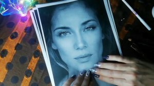 АСМР макияж для фото, близкий шепот • ASMR мурашки, звук бумаги, расчёсывание, кисточки