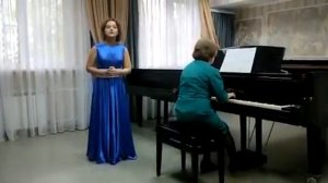 Ероменко Арина. Словацкая народная песня. "Спи, моя милая".