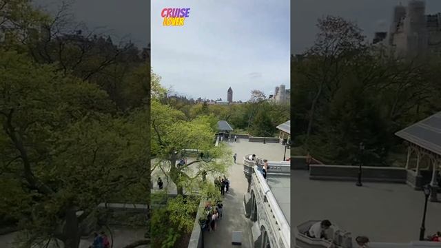 Narrow Winding Staircase Takes You to Top of Belvedere Castle at Central Park