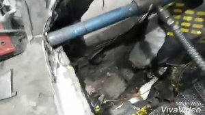 Кузовной ремонт ваз 2114. Заднее левое крыло.