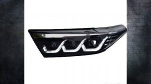 Передние фары Toyota Highlander 2011-2013 год. MrJeep.ru
