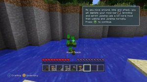 Прохождение игры Minecraft.Xbox 360 №1:начало