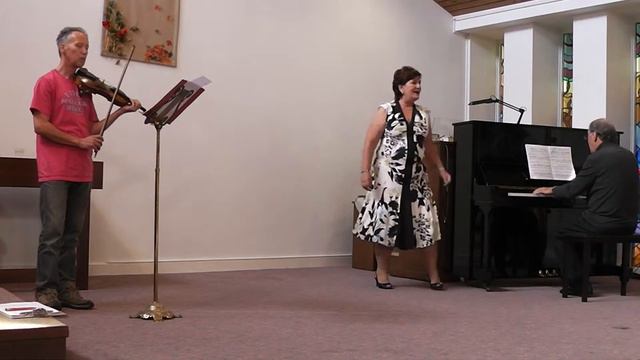 Elaine Huckle Philip Bond-piano Peter Gyles-violin. Dvoraks Gypsy Songs.