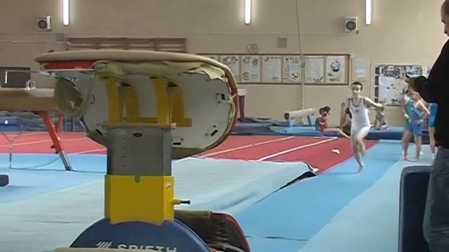 2-й разряд прыжок. Спортивная гимнастика мужчины 10,5 лет.