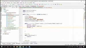 Get Data From xampp part #7 in android studio| Java Development | Table Layout | CMS