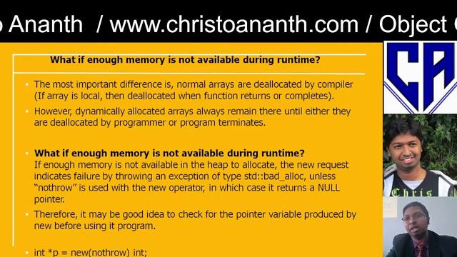 Christo Ananth - Memory management: New and Delete, Pointers to Objects- Object Oriented Programmin смотреть онлайн