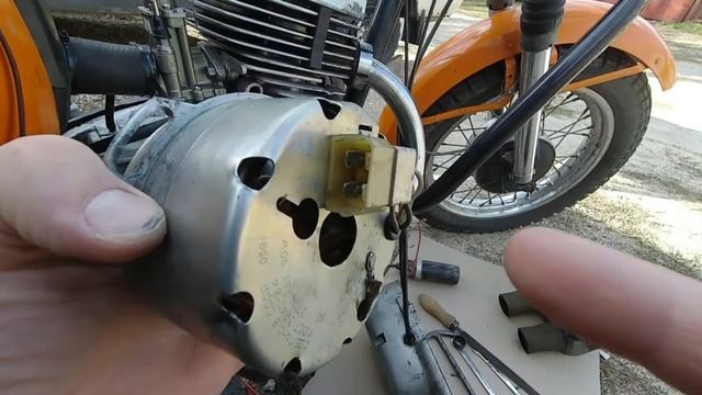 Пропала искра на Восход 3М - ремонт генератора смотреть онлайн