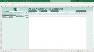 Create The ULTIMATE AI Generator & Library With ChatGPT & Excel + FREE Download