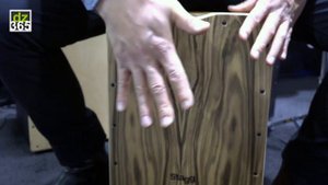 The Stagg Cannon and Standard Cajon with Bongo sides