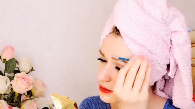 ДОЛГОВРЕМЕННАЯ УКЛАДКА БРОВЕЙ ЭФФЕКТ ЛАМИНИРОВАНЫХ БРОВЕЙ в домашних условия Missbeautymama