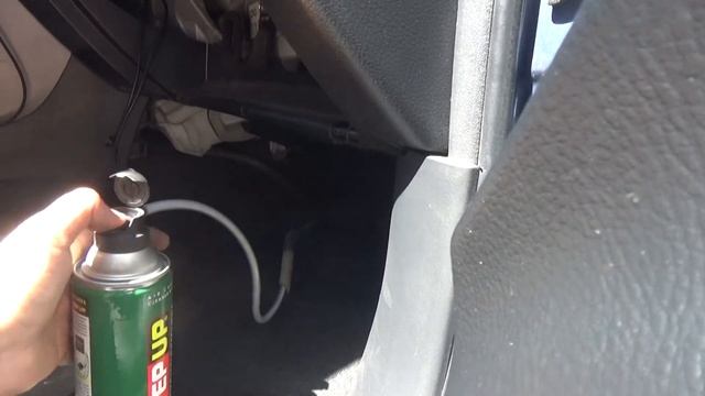 Чистка испарителя кондиционера Тойота РАВ 4 2008 г.в. смотреть онлайн