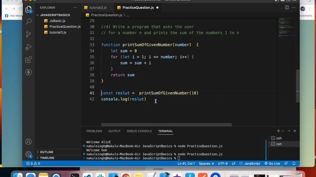 Logical programming interview questions | JS output question
