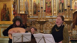 Варвара Котова и Ася Гречищева (запись с концерта в православной церкви) 1