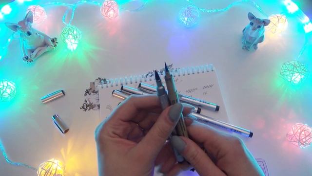 Обзор на мои линеры (Micron, Unipen, POSCA, SoulArt, Touch, Uni EMOTT, Uni Pin Fine, Attache) смотреть онлайн