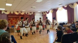 Молдавский танец "Праздничная хора". Танцевальный ансамбль "Юность", г Жуковский