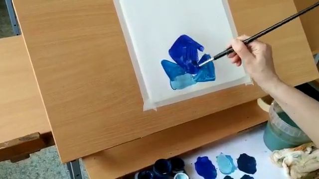 Мастер-класс "Учимся рисовать"-Царство Принцессы Льдинки" смотреть онлайн