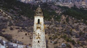 Средневековая башня Лейми. Джейрахский район Республики Ингушетия