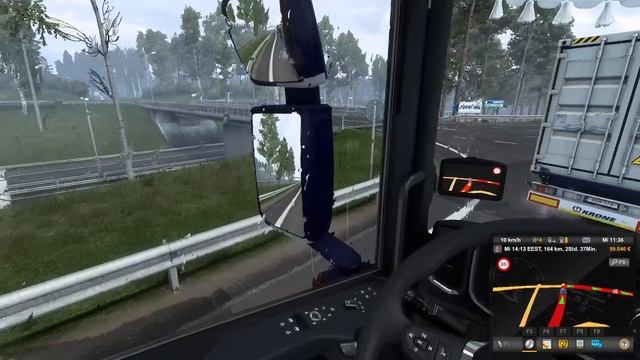 ETS 2 # 135 Musste einen neuen Skin nehmen von Olkiluoto nach Kouvola смотреть онлайн