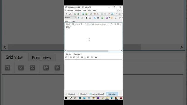 Ranking Students by Score using SQLite - Learn SQL Programming