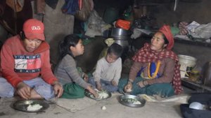 myvillage official videos EP 722 || Sisno cooking vegetables in the village