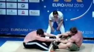 Денис Цыпленков на Чемпионате Европы по армспорту