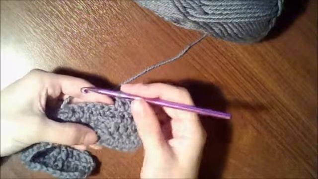 Рельефные косички крючком