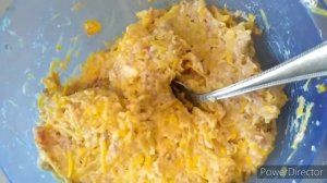 Драники с кабачком и фаршем