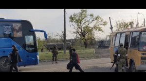 Эвакуация гражданских. Азовсталь. 07/05/2022 azovstal. Mariupol today.