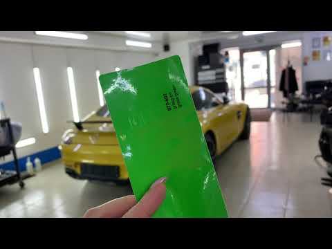 Kia К5 - оклейка кузова зелёной глянцевой плёнкой, полный антихром, покраска суппортов