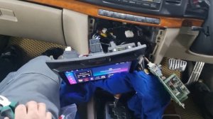 Установка, обзор Андройд магнитолы Teyes на Mark 110, 2000-2005