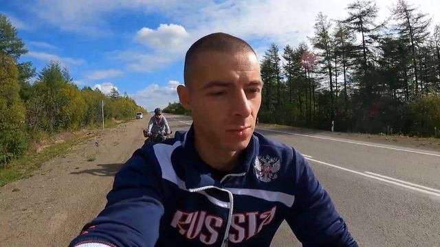 №1 Велопутешествие 2023!!! Часть 1, первый день в пути. Старт из Магадана. Возвращение на РОДИНУ!