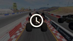 BeamNG. Drive Monster Jam Monster Truck Drag Racing #3