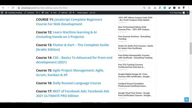List of 30 New Courses Updated | Free Online Courses with Certificates | | Available for Today ! смотреть онлайн