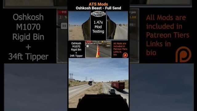 Full sending the Oshkosh | ATS 1.47x | Mods