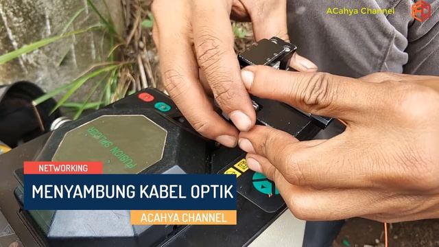Tutorial Menyambung Kabel Jaringan Serat Optik (Fiber Optic Cable Network) смотреть онлайн