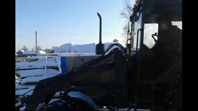 Запуск МТЗ 82 при 22 градусах мороза смотреть онлайн